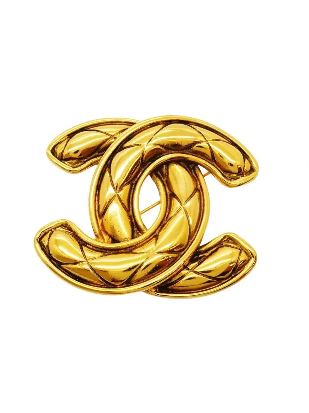 Chanel Cc Logo Brooch Metal #327443C75B
